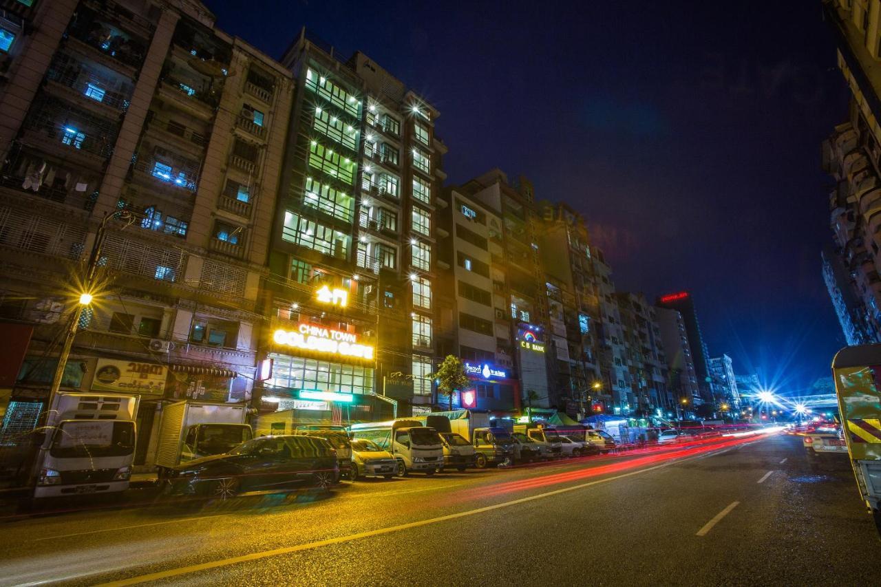 Golden Gate China Town Hotel Yangon Bagian luar foto